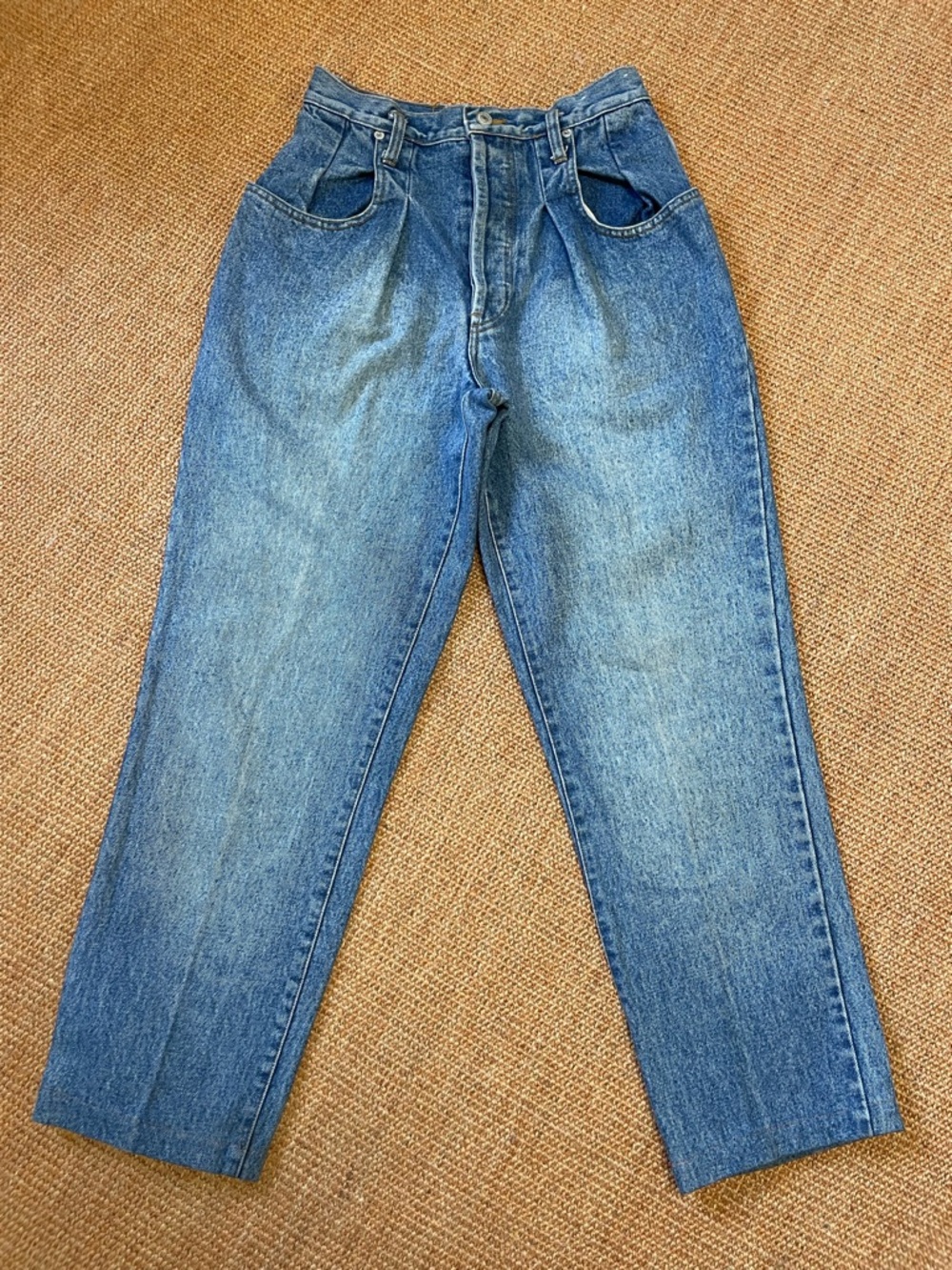 Jordache High-Rise Women's Jeans in Medium Blue Wash